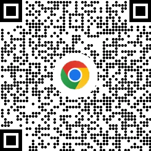 QR-Code zum Herunterladen von Chrome auf Mobilgeräte