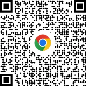 QR-Code zum Herunterladen von Chrome auf Mobilgeräte
