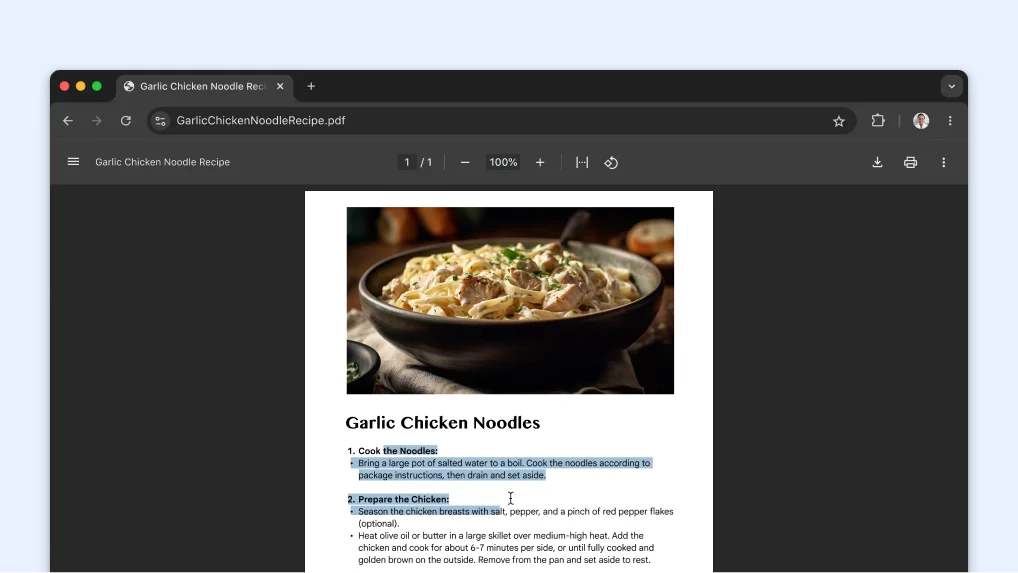 Get what you need from scanned PDFs
